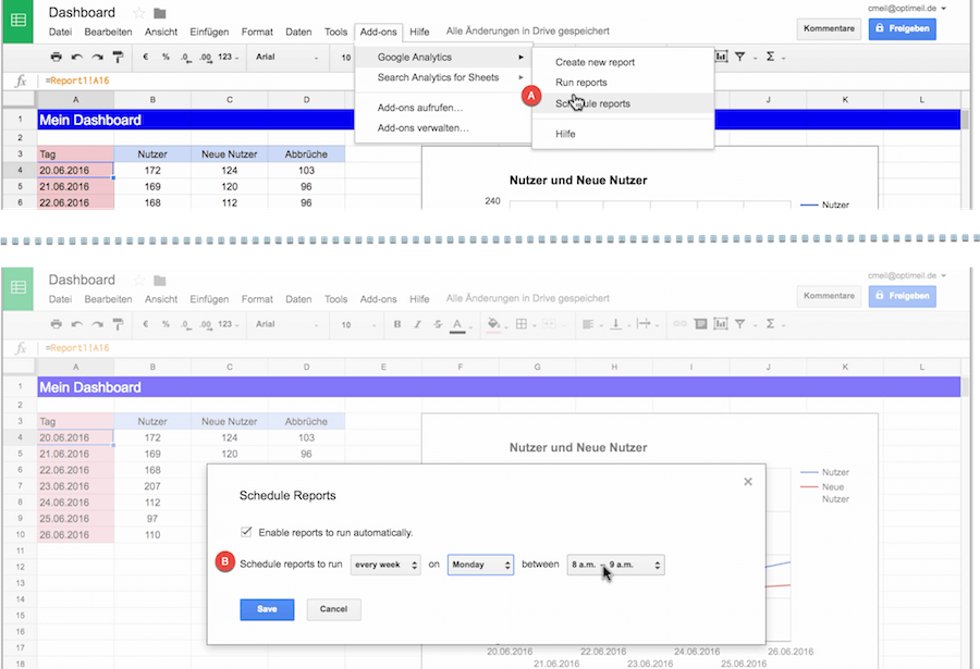 06 Automatischer Abruf